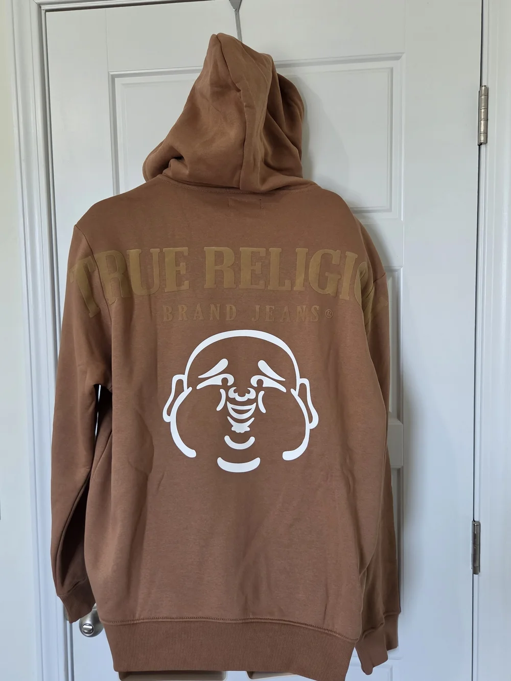 Men's True Religion Oversize TR Buddha Zip Hoodie Size XL NWT